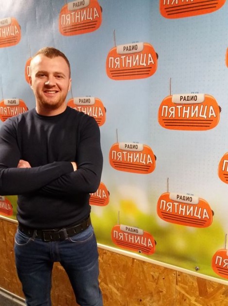 Роман Скорпіон завітав до студії радіо «П’ятниця»!